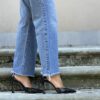 Décolleté Sara cocco nero