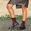 Mocassino combi moro