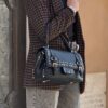 Atena Explosion bag black medium La Carrie