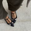 Flat Lisetta combi black