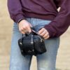 Borsa Eva mini duffle nera Cuoieria Fiorentina