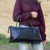 Borsa Holly large nera Cuoieria Fiorentina