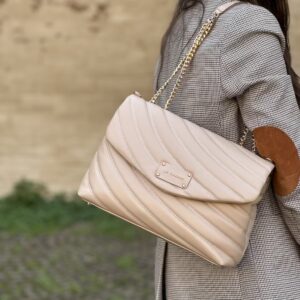 Alternative view of Bowling bag beige La Carrie