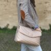 Bowling bag beige La Carrie