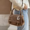 Atena bag Teddy small beige La Carrie
