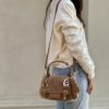 Atena bag Teddy small beige La Carrie