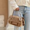 Atena bag Teddy small beige La Carrie