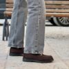 Mocassino Astry suede cioccolato