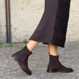 Beatle Mathis suede testa di moro
