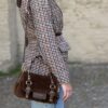 Atena bag Teddy small brown La Carrie