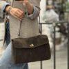 Borsa Lalina testa di moro