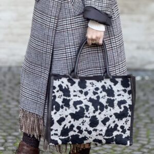 Alternative view of Shopper animalier testa di moro