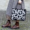 Shopper animalier testa di moro
