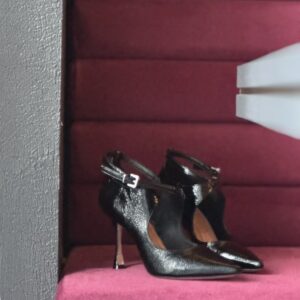 Décolleté Sibilla naplak nero