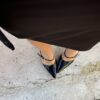 Décolleté Domitilla naplak nero