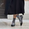 Flat Prosperine Choko black