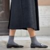 Flat Prosperine Choko black