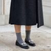 Flat Prosperine Choko black