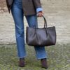 Shopper Iside testa di moro