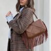 Isabel Fringes shoulder bag La Carrie