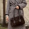 Borsa Jacqueline testa di moro