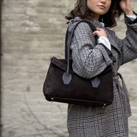 Borsa Jacqueline testa di moro