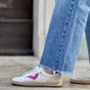 Sneaker PLAY 4B12 glitter argento