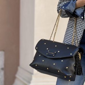 Foulard Bowling bag black La Carrie