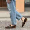 Loafer Virginia suede testa di moro