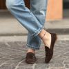 Loafer Virginia suede testa di moro