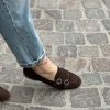 Loafer Virginia suede testa di moro