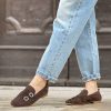 Loafer Virginia suede testa di moro