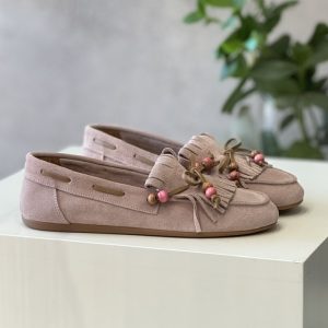 Mocassino Boho cipria Ovye