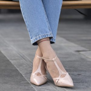 Alternative view of Slingback Sable vernice nude