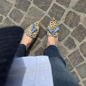 Loafer cavallino dalmata