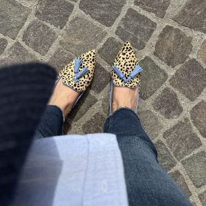 Loafer cavallino dalmata