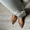 Slingback Margherita bronze
