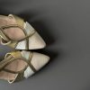 Flat Nantes combi pink