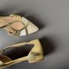 Flat Nantes combi pink