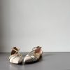 Flat Nantes combi pink