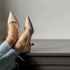 Slingback Dakota combi nude