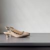 Slingback Dakota combi nude