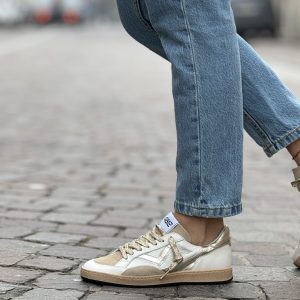 Sneaker PLAY 4B12 combi platino