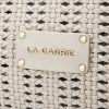 Woven shoulder bag beige La Carrie Woven shoulder bag beige La Carrie