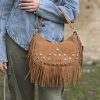 Aztec shoulder bag cuoio La Carrie