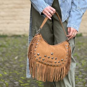 Aztec shoulder bag cuoio La Carrie