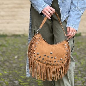 Aztec shoulder bag cuoio La Carrie