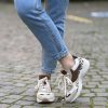Sneaker combi testa di moro
