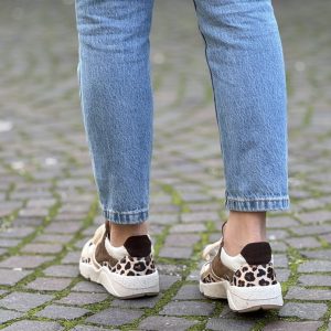 Alternative view of Sneaker combi testa di moro