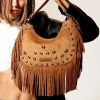Aztec shoulder bag cuoio La Carrie